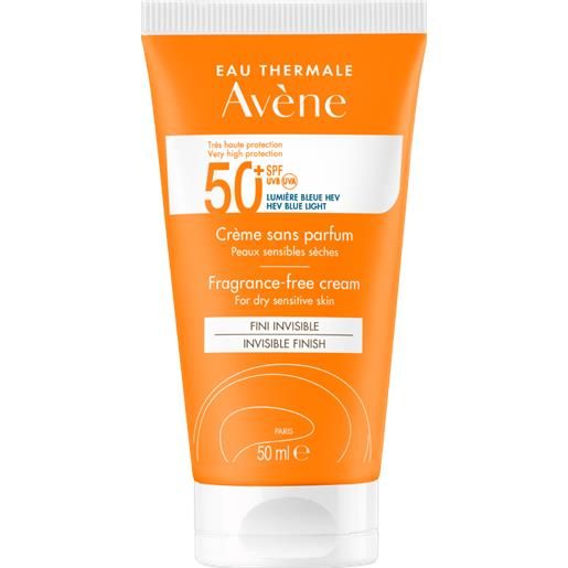 AVENE avène solaire crema senza profumo spf 50+ 50 ml