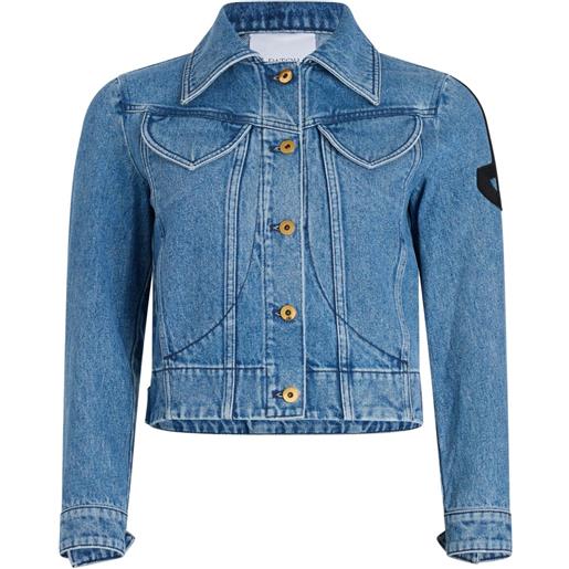 Patou giacca denim iconic - blu