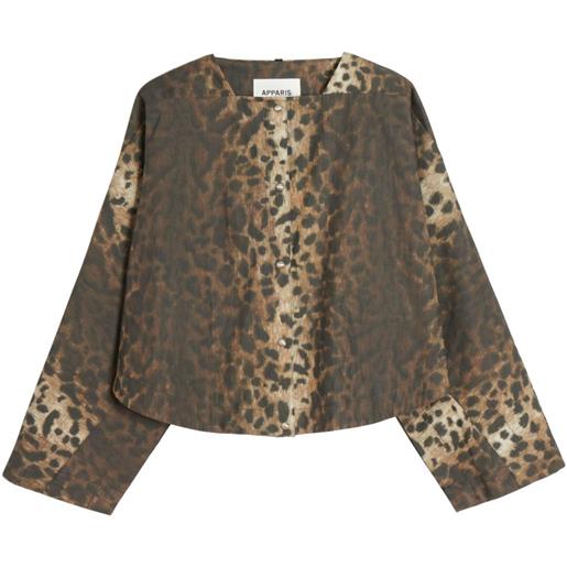 Apparis poncho quinn - marrone