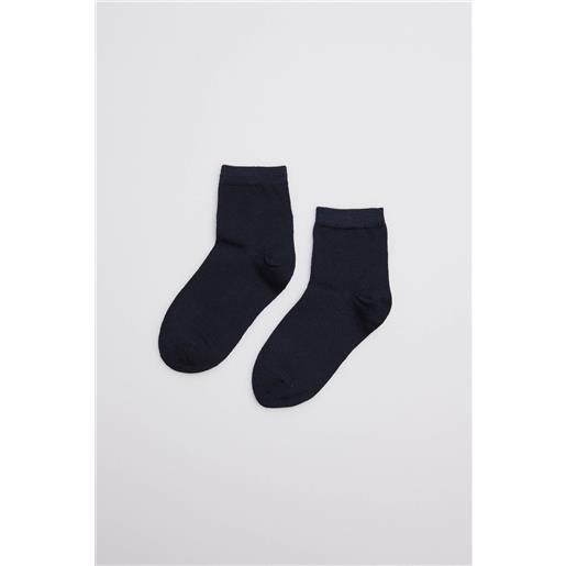 Ysabel Mora calzini con perle per bambini blu scuro