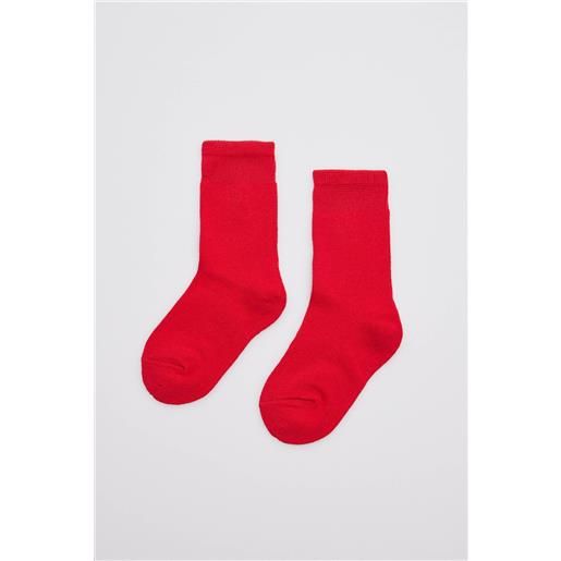 Ysabel Mora calzini per bambini in cotone rosso