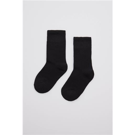 Ysabel Mora calzini per bambini in cotone nero