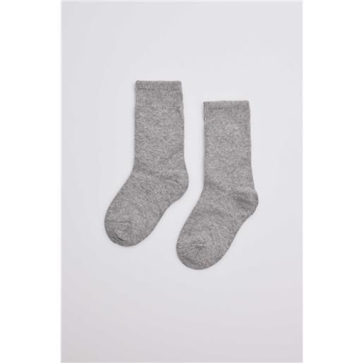 Ysabel Mora calzini per bambini in cotone grigio