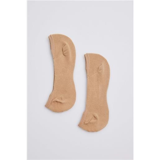 Ysabel Mora calzini invisibili per bambini beige