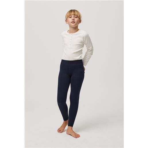 Ysabel Mora leggings basic da ragazza blu scuro
