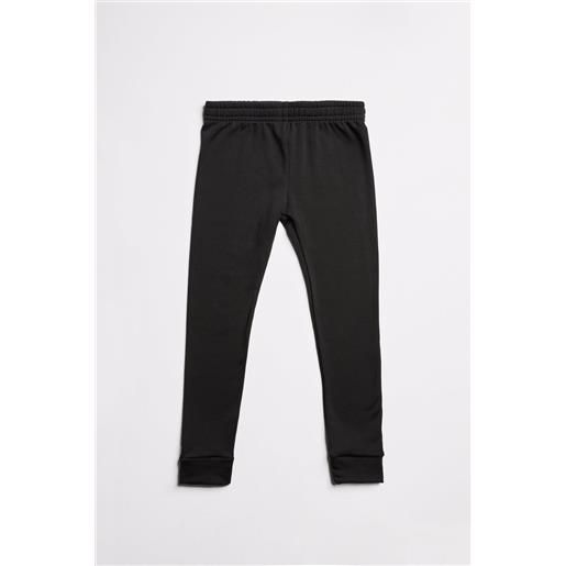 Ysabel Mora leggings termici interni per bambini neri