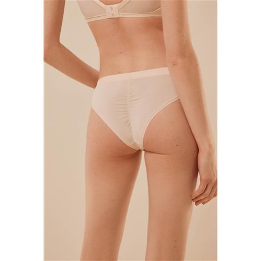 Ysabel Mora mutandine brasiliane avorio