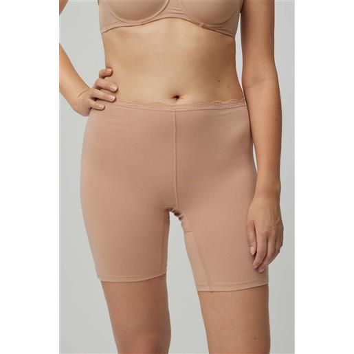 Ysabel Mora culotte antisfregamento in cotone color carne