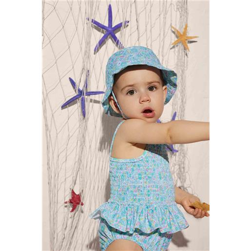 Ysabel Mora cappellino da spiaggia regolabile floreale