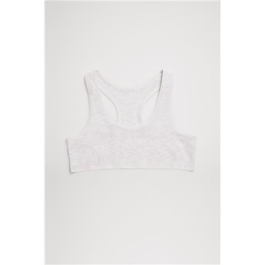 Ysabel Mora parte posteriore da pilota grigia da bambino