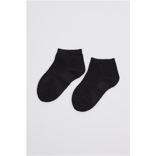 Ysabel Mora confezione da 3 calzini sportivi neri per bambini