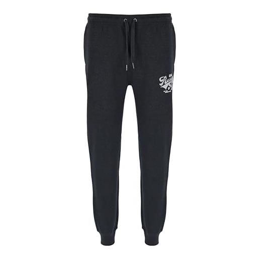 Russell Athletic a30232-wm-098 vein-cuffed leg pant uomo pantaloni sportivi black taglia s