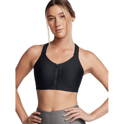 UNDER ARMOUR infinity high zip 2.0 bra top sportivo donna