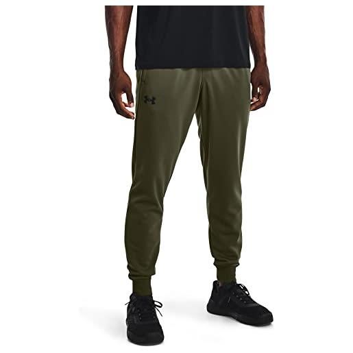 Under Armour armourfleece jogger bottoms in pile, (390) marine od green/black, s uomo