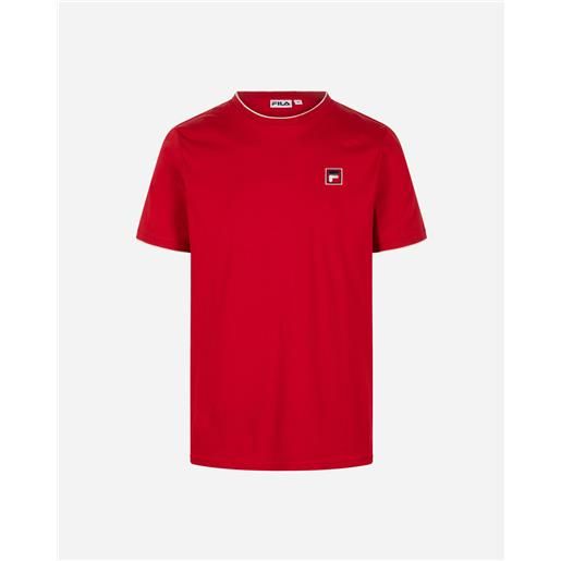 Fila athleisure dynamism m - t-shirt - uomo - rosso