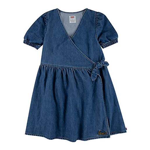 Levi's lvg puff sleeve woven dress bambine e ragazze, smettila di chiamarmi, 16 anni