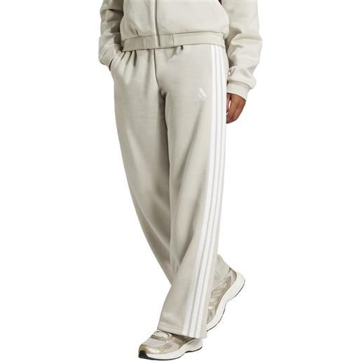 Adidas pantalone jogger donna Adidas essentials 3-stripes open-hem grigio