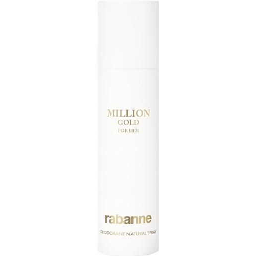 Rabanne million gold for her - deo spray 150 ml