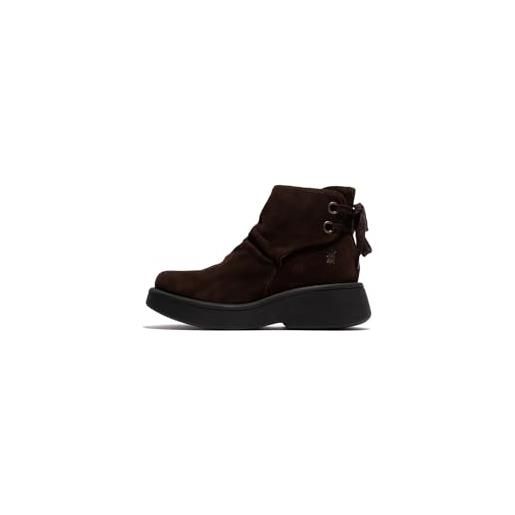 Fly London p145189006 mebs189fly stivale alla moda donna, marrone, 40 eu