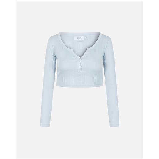 Dack's serafino w - t-shirt - donna - azzurro