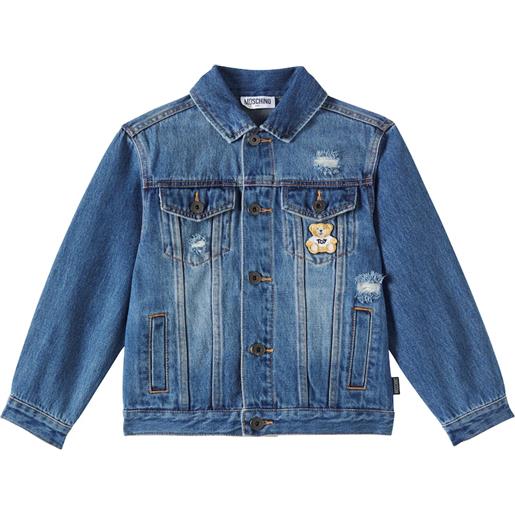 Giacca Da Camionista In Denim Per Bambini AMIRI Light Denim - Foto 10