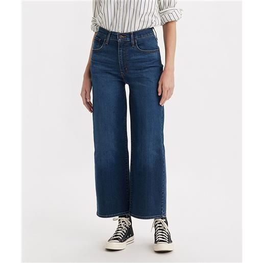 LEVI'S ® levi's® jeans a vita alta con gamba ampia dark blue denim donna