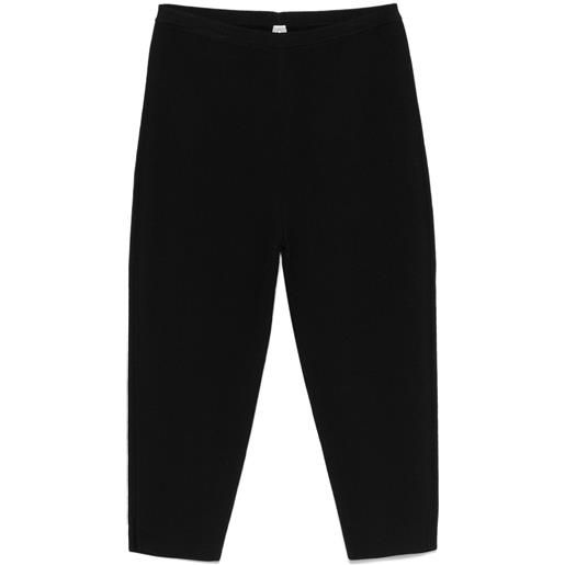 TOTEME pantaloni capri - nero