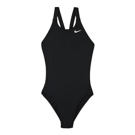 Nike costume intero da bambina essential one piece, bambina, t10309102, nero, s