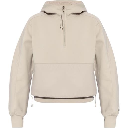 Moose Knuckles felpa con cappuccio e zip - toni neutri