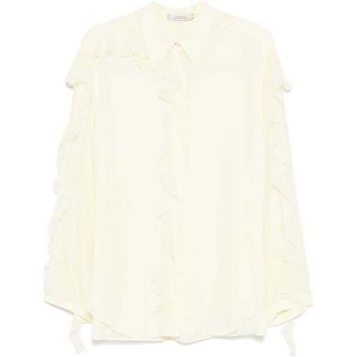 Dorothee Schumacher camicia con ruches - giallo