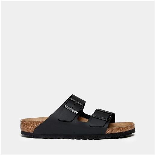 Birkenstock arizona in similpelle birkoflor nera