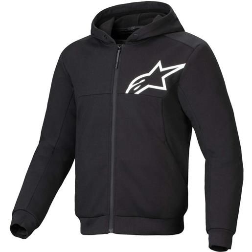Alpinestars felpe Alpinestars chrome v2 sport nero bianco