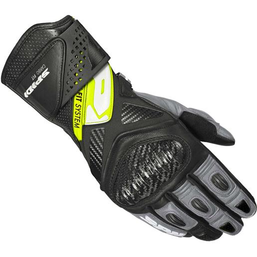Spidi guanti moto Spidi carbo fit nero giallo fluo