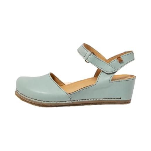 El Naturalista n5850 picual - sandali con zeppa scarpe, blue, 