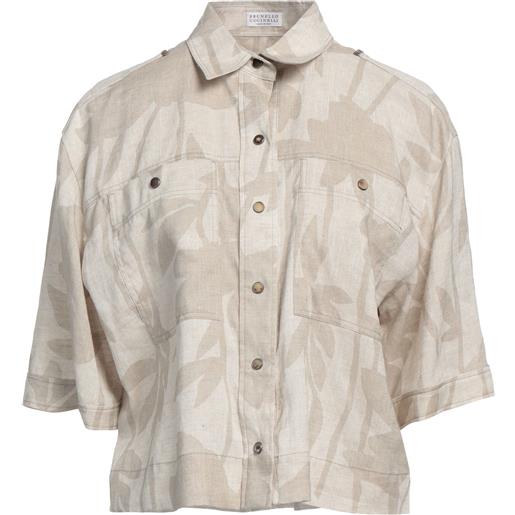 BRUNELLO CUCINELLI - camicie e bluse fantasia