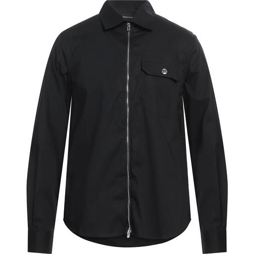 EMPORIO ARMANI - camicia tinta unita