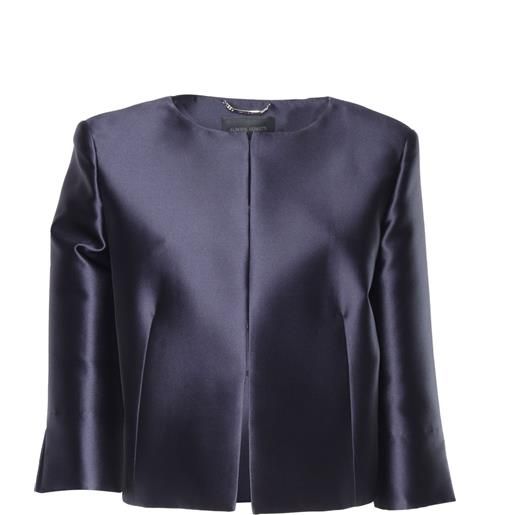 ALBERTA FERRETTI giacca blu strutturata