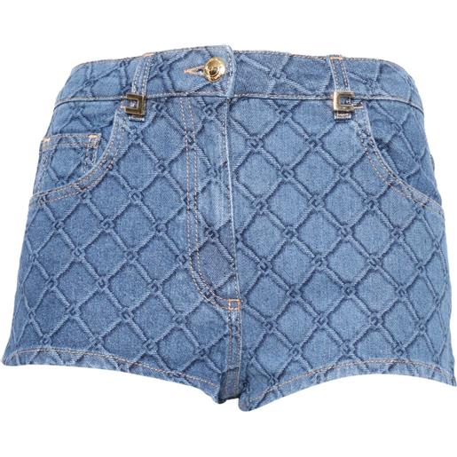 ELISABETTA FRANCHI shorts in denim