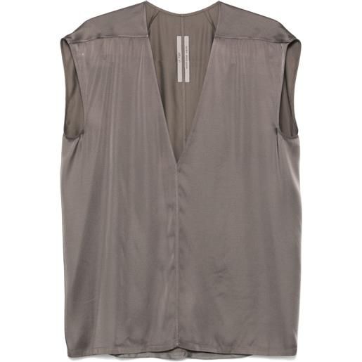 Rick Owens blusa dylan - grigio