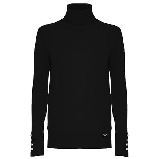 Kocca maglia dolcevita con bottoni sui polsini donna colore: rosa modello: mucaca taglia: xs