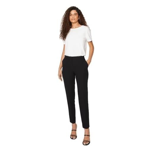 Dorothy Perkins grazer - pantaloni da donna con caviglia alta, nero , 50