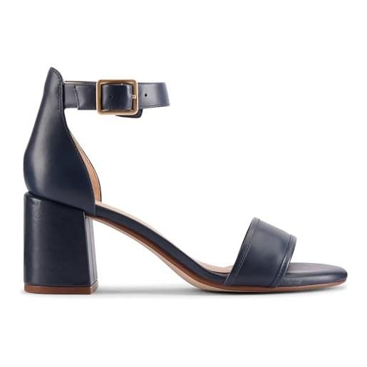 Clarks Ambyrlyn Bay Sandali Con Tacco In Pelle Comodi Ed