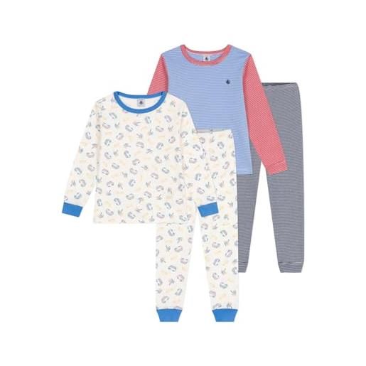 Petit Bateau a0d6v pigiama premaman, variante 1, 2 anni (pacco da 2) bambino
