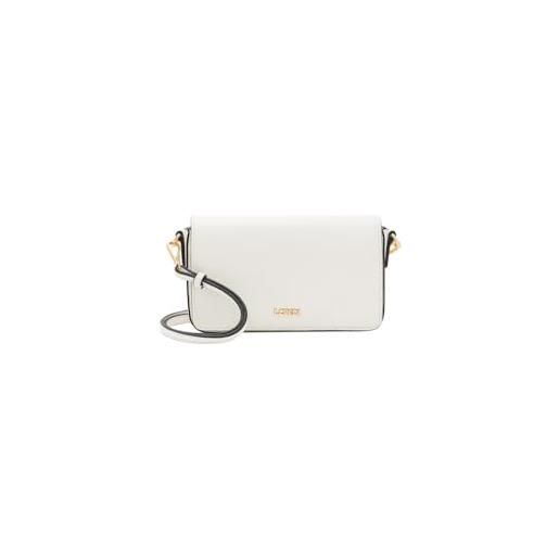 Gabor Vivien Borsa A Tracolla Donna - Bianco, Manico Intrecciato, 28x9x23 Cm