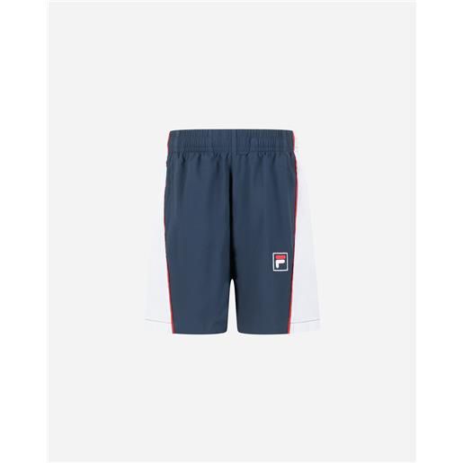 Fila match line jr - bottom tennis - blu