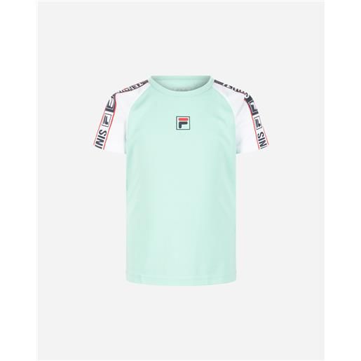 Fila match line jr - maglia tennis - verde