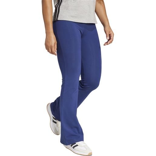 Adidas leggings donna Adidas essentials small logo flared blu