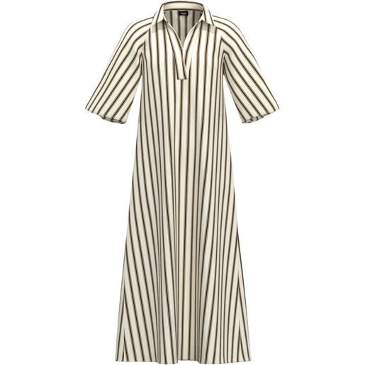 EMME MARELLA abito lungo scollo polo donna