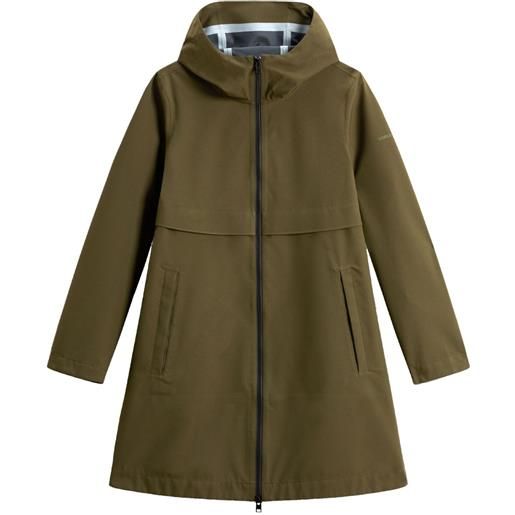 Woolrich parka con cappuccio - verde