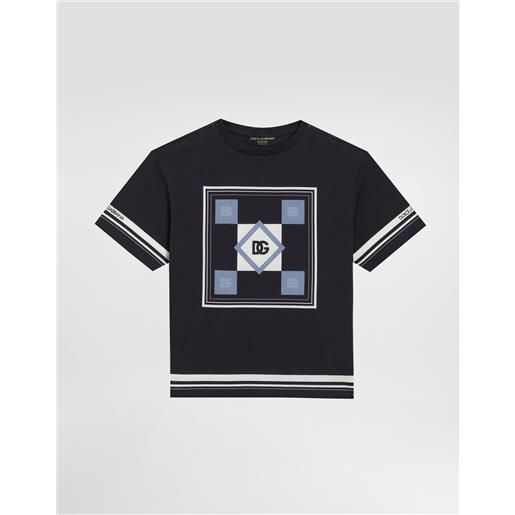 Dolce & Gabbana t-shirt in jersey con stampa